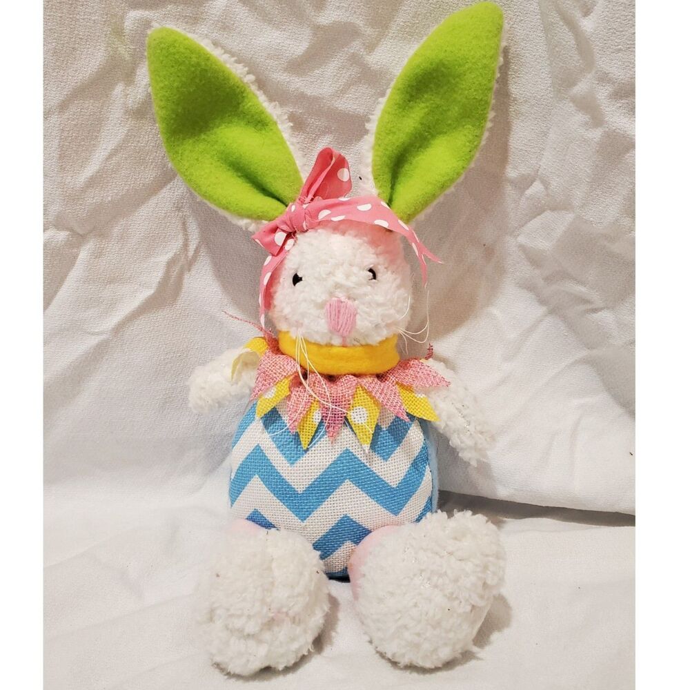 Easter Bunny with Beautiful Pastels sits 11" tall